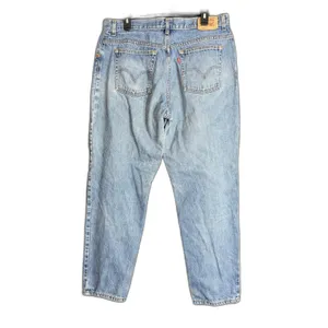 Vintage Levis 550 Womens Size 18 M Jeans Relaxed Tapered Classic Blue Denim thumbnail 3