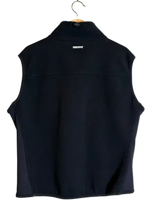 Vintage Marmot Windstopper Full Zip Fleece Vest Women's Large Black Gorpcore thumbnail 4