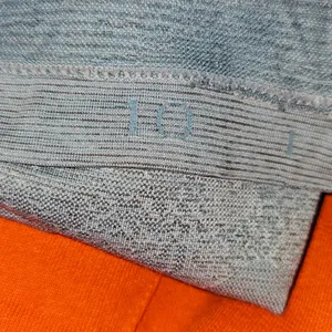 Lululemon Aqua Smoke White Cadet Blue‎ Smokey Swiftly Speed 1/4 Zip Hoodie 10 thumbnail 3
