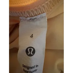 Lululemon Court Rival High-Rise Skirt Tall Pastel Abstract Pink Orange Size 4 thumbnail 6