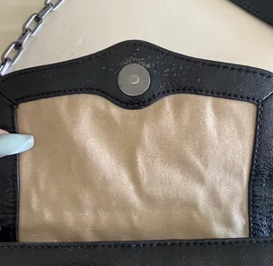 Tory Burch Robinson Metallic Black Mini Cross Body Bag thumbnail 4