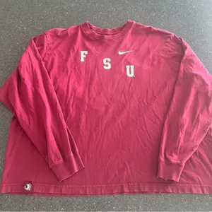 Nike Florida State University Women's Loose Fit Tee size XL thumbnail 5