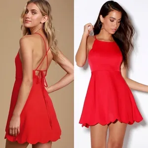 Lulus Play‎ On Curves Backless Dress in Red Size Medium thumbnail 8