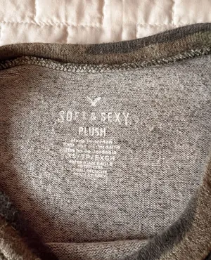 American Eagle Soft & Sexy Plush Camo Long Sleeve Tee Size XS thumbnail 3