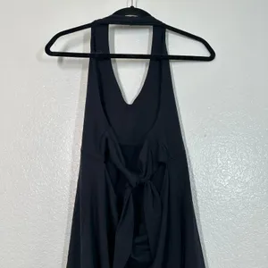 Dress XL Patagonia active halter knee length open tie back black stretch thumbnail 10