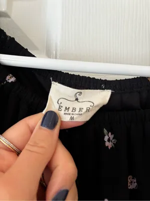 Black Floral Bell thumbnail 2