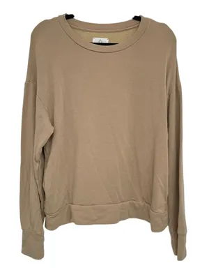 Offline By Aerie Tan Crew Neck Pullover Sweater Womens M Neutral Casual Fall thumbnail 1