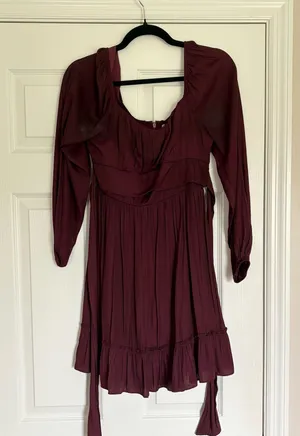 Maroon/ Red Altard State Dress thumbnail 1