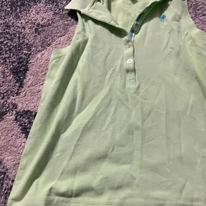 Lilly Pulitzer vintage‎ green tank top M thumbnail 4