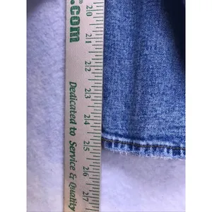 Abercrombie & Fitch Ankle Straight Jeans Womens‎ 30/10 Blue Patchwork thumbnail 6
