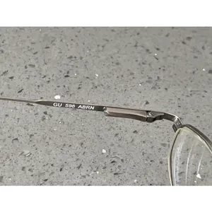 GUESS GU598 ABRN Light Brown Womens Geometric Full Rim Eyeglasses 47-18-135 B:29 thumbnail 8