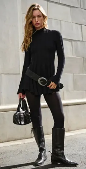 Free people sweater dress thumbnail 1
