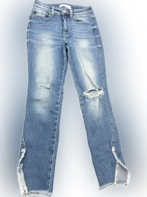 KanCan‎ Light Blue Distressed Split thumbnail 1