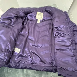 Eddie Bauer - Purple GOOSE DOWN Winter Puffer Coat - Womens Small thumbnail 10