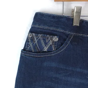 Cruel Girl Jeans Womens‎ 35x19R Blue Bootcut Denim Stretch Western Rodeo Cowgirl thumbnail 6