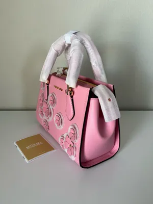 Michael Kors Marilyn Small Floral Embellished Satchel thumbnail 3