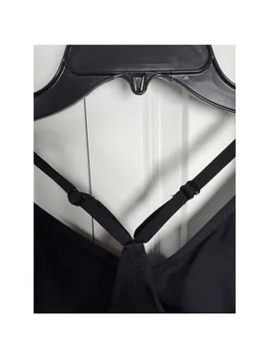 Athletic Works Black Sports Bra M thumbnail 4