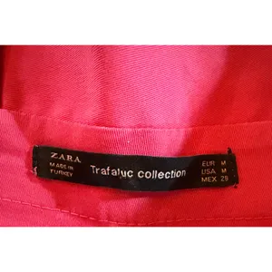Zara Shorts Womens‎ M Pink Paperbag Waist Tie Belt High Rise Pleated thumbnail 2