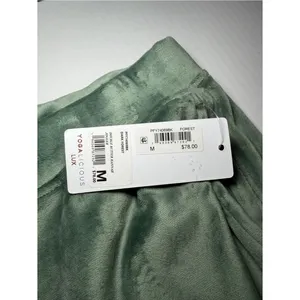Yogalicious Lux Double Butter Hannah Velvet Velour Joggers in Sage Green Medium thumbnail 3