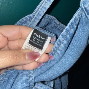 SHEIN Light Blue Denim Dress thumbnail 5