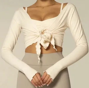 Four Three Seven 437 The Wrap Top CRÈME XS thumbnail 1