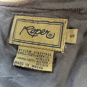 Roper Vintage Red Southwest Felt Button Vest Size S‎ Western Boho V-Neck Lined thumbnail 7