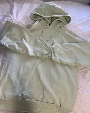 Lime Green Drawstring Hoodie thumbnail 2