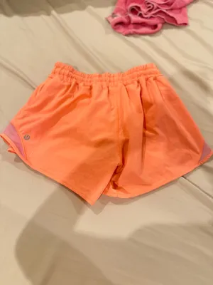Lululemon Coral 4” Hotty Hot low rise thumbnail 3
