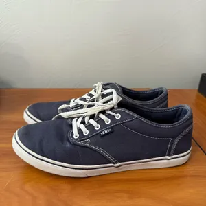 Vans TB4R Women’s Sneaker Navy Blue Lace Up Low Top Skate Casual‎ Canvas 9.5 thumbnail 2