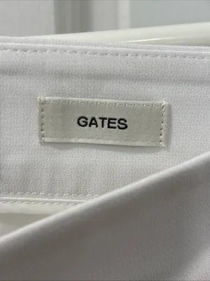 Lafayette 148 Women’s Finesse Crepe Gate Full Leg Pants Size 16 White EUC Dressy thumbnail 4
