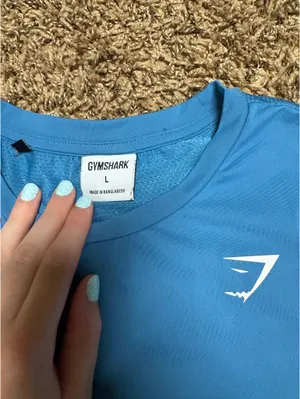 Gymshark Blue Shirt thumbnail 3