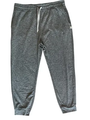 Vuori Women's Performance Joggers-DreamKnit Grey Heather-Size Large thumbnail 4