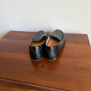 FitFlop Lena Microstud Black Leather Loafers Slip On Comfort Shoe Womens 7 thumbnail 4