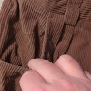 Halara Brown Corduroy Pants Size Small thumbnail 3