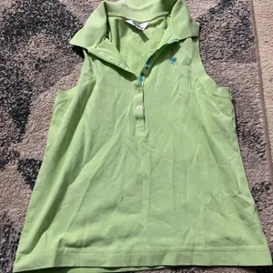 Lilly Pulitzer vintage‎ green tank top M thumbnail 1