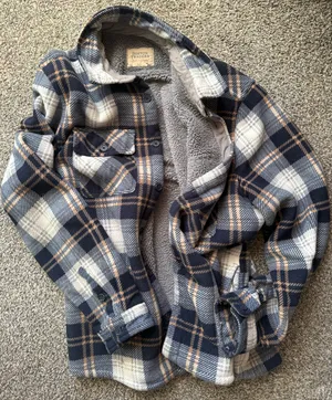 Boston Traders Sherpa Lined Flannel Fleece thumbnail 1