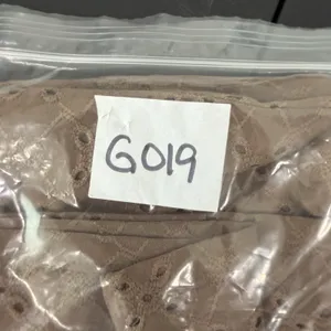 Y2K M Medium Babydoll Dress Eyelet Lace Coquette Fairy Ambiance Romantic‎ Brown thumbnail 11