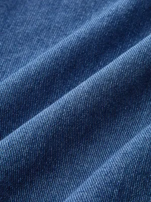 Commence Blue Denim Sweetheart Mini Dress with Belt XS NEW thumbnail 5