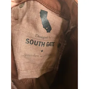 AG Adriano Goldschmied Legging Ankle Women 26R Rust Brown Raw Hem Skinny modern thumbnail 8