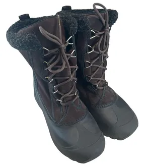 Sorel Womens Winter Boots Brown Suede Thinsulate Snow Lace Up NL1579-248‎ Size 8 thumbnail 1