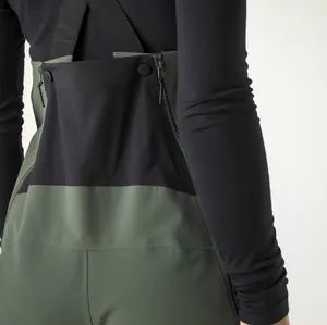 HEAD Kore Bib Pants Women Olive Green/Black Size XS‎ thumbnail 5