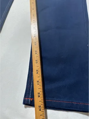 Jean's Denim Women's Size 8 Classic Dark Blue Straight Jeans - Comfy & Stylish! thumbnail 3