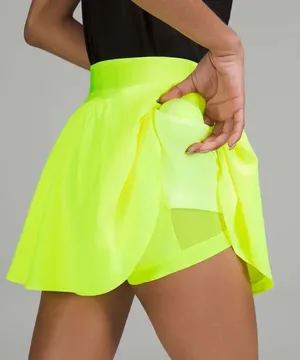 Lululemon Court Rival High-Rise Skirt Highlight Yellow thumbnail 2