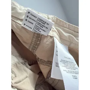 Columbia Womens Khaki Hiking Shorts Drawstring Outdoor Sz 8 thumbnail 3