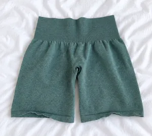 NVGTN Green Seamless Biker Shorts – Size Medium thumbnail 1