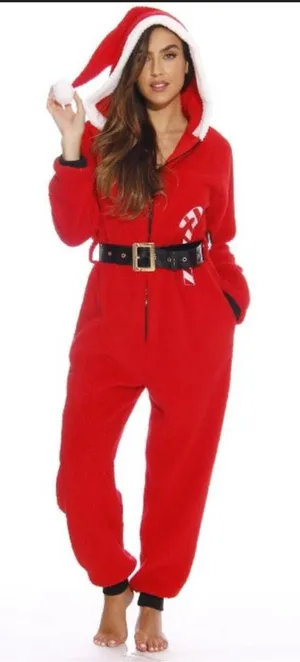 M Santa Jumpsuit women's  thumbnail 1