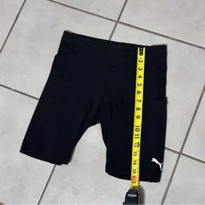 Puma‎ Women Black Biker Active Shorts Size Small thumbnail 7