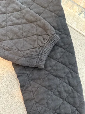 Aviator Nation Quilted Black Sweatpants thumbnail 7
