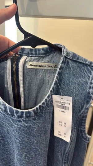 Abercrombie and Fitch denim dress thumbnail 2