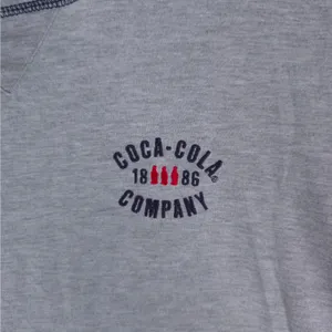 Coca‎ Cola Company Ware Shirt Womens XL Gray Crop Top Long Sleeve thumbnail 6